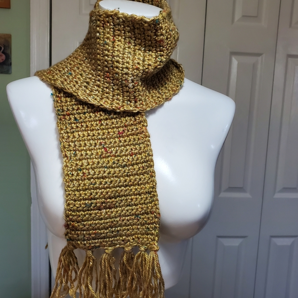 SOLD Hand Crocheted Scarf
